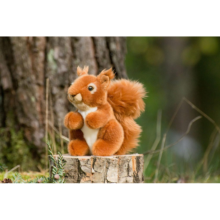 М'яка іграшка Білочка Teddy Hermann 90843, 14 см (з переробленим наповнювачем)