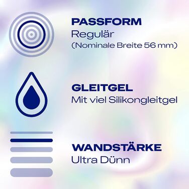 Презервативи Durex Hautnah Extra Feucht, 16 шт