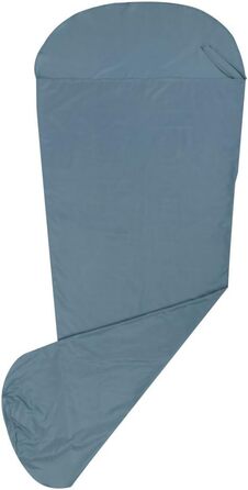 Спальний мішок 10T BW INLET MB Спальний мішок для хати 225x90 см Спальний мішок для мумій Вкладиш 100 бавовна синій