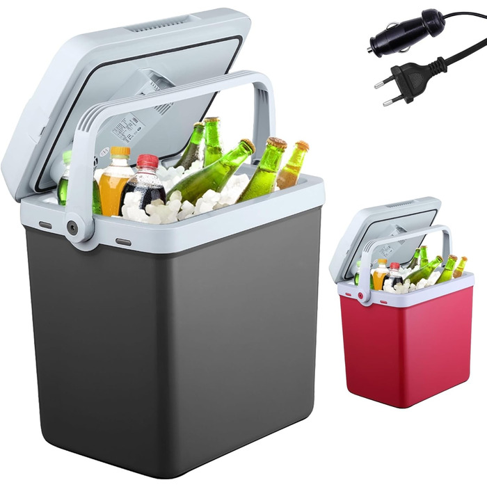 Холодильна камера Arebos 25 літрів для охолодження та збереження тепла міні-холодильник термоелектрична холодильна камера з режимо