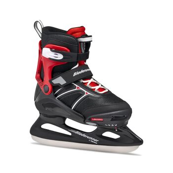 Ковзани Bladerunner Micro XT Ice з регулюванням розміру для хлопчиків, чорно-червоні, 32-37 (UK 01-04 / US 02-05)