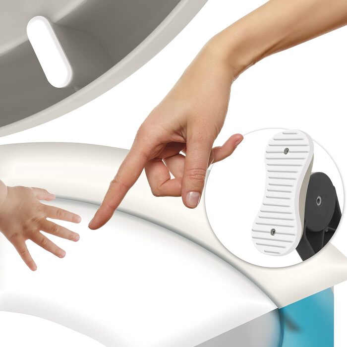 Дитяче сидіння для унітазу KIDIZ, крісло для унітазу зі сходинками та ручками, Складне дитяче сидіння для унітазу, горщик, горщик,