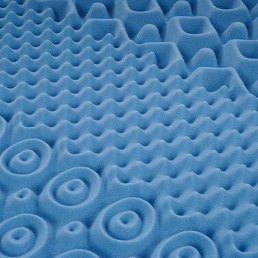 Матрац Arensberger RELAXX 160x200 см Матрац з холодної піни з 3D-піною з ефектом пам&39яті Ергономічна висота 25 см Реверсивний рівень жорсткості H2/H3 Чохол з гелевого пінопласту Згортальний матрац 160x200 см, точкова еластичність, COMFORT PLUS 160 x 200