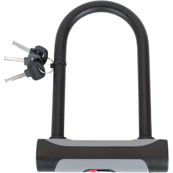 Замок безпеки BISOMO U-lock 180x245 мм, броньований замок, велосипед, електровелосипед, мопед, мотоцикл