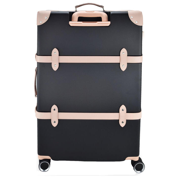 Валіза Semi Line 28' (L) Black/Pink Cream (T5671-4)