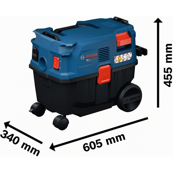 Універсальний пилосос Bosch PRO GAS 12-25 LS