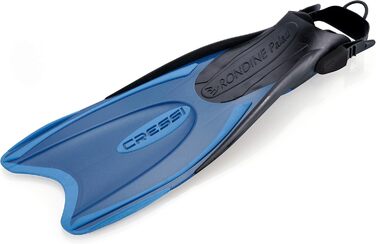 Набір для підводного плавання Cressi Big Eyes Evo Alpha Ultra Dry з трубкою та маскою для дайвінгу Palau - ласти преміум-класу унісекс для підводного плавання, синій/світло-блакитний, S/M (38/41)