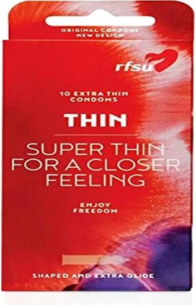 Тонкі презервативи RFSU, 10 шт. , 1 упаковка (1 x 10 шт. )