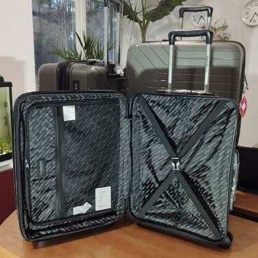Валіза Swissbrand Eden (M) Charcoal (SWB_LHEDE174M)