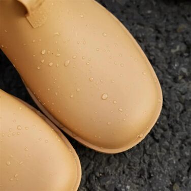 Чоловічі гумові чоботи, водонепроникне взуття для активного відпочинку, зносостійке пластикове взуття, бавовняні теплі короткі гумові чоботи, колір 4, розмір ЄС 42