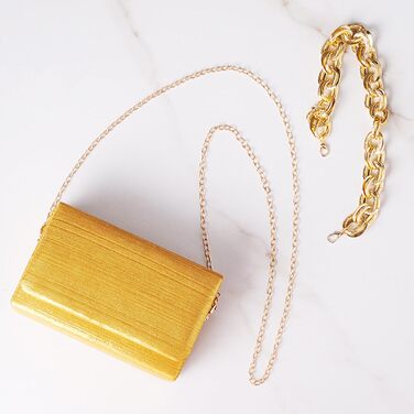 Оранжеве вечірнє клатч-каше з паєтками для весілля та особливих подій. Елегантна сумочка на ланцюжку через плече.