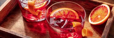 Келихи Negroni Набір для коктейлів з 3 предметів Falco - Fabulous for Negroni, 295 мл, чисте задоволення, безсвинцеве кришталеве скло, включаючи подвійний джигер для змішування, 251.150