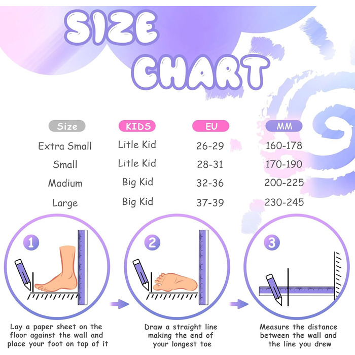 Дитячі роликові ковзани TOMSHOO, регульовані у 4 розмірах, світлодіодні колеса, різні варіанти розмірів, для подарунків на Різдво та день народження, фіолетовий колір M