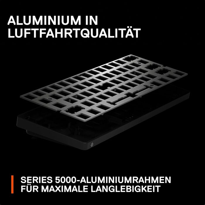 Гіпермагнітна ігрова клавіатура SteelSeries Apex Pro Mini HyperMagnetic Gaming - Найшвидша у світі - Налаштовувана реакція - 60 фо