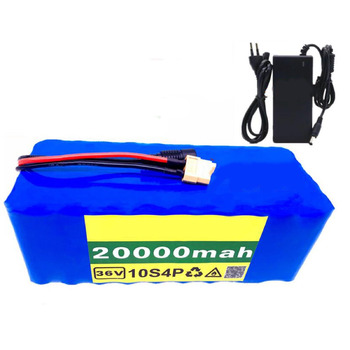 Акумулятор для електровелосипеда, із зарядним пристроєм 20 Ah 10S4P 36 V акумулятор E-велосипед E-велосипед Електричний велосипед Li-Ion XT60 Plug
