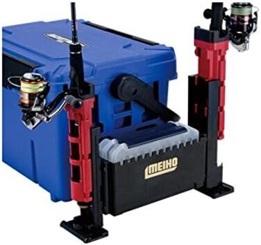 Адаптер для рибальського боксу для снастей, адаптер для тримачів для вудок та напоїв, бічний бокс для аксесуарів, 120 Black -