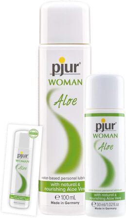 Водний гель-лубрикант pjur WOMAN Aloe з алое вера, 100 мл