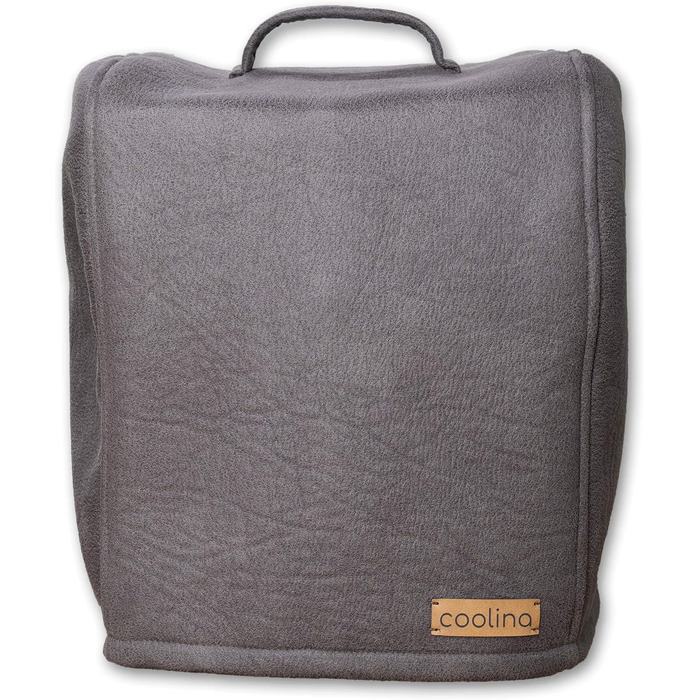 Захисний чохол Coolina Premium для Thermomix - Чохол для TM5 & TM6 - Брудовідштовхуючі аксесуари - Thermomix Cover - Худі в кольорі антрацит