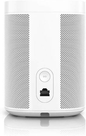 Білий - Універсальний розумний динамік (потужний динамік Wi-Fi з керуванням додатком і AirPlay 2 - багатокімнатний динамік для необмеженого потокового відтворення музики), без голосового керування
