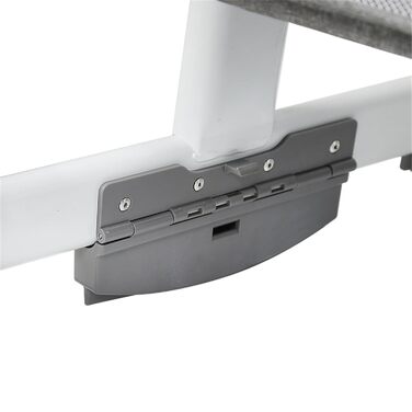 Дитяче ліжечко 2 в 1 Homewell, ліжечко і колиска, ліжечко на колесах, москітна сітка, сумка для зберігання і матрац, регульована п