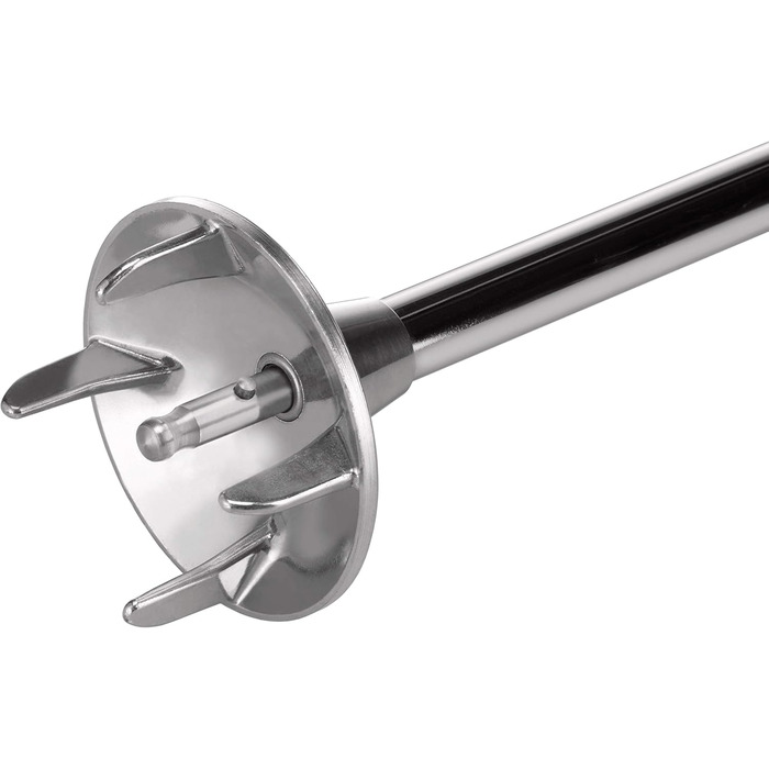 Ручний блендер, ручний блендер, професійний, аксесуари, до 17 000 об/хв, 200 Вт, ергономічний дизайн ручки, подвійний перемикач, центрування, що застібається, двигун змінного струму, спіральний кабель, 200 Chrome 90580