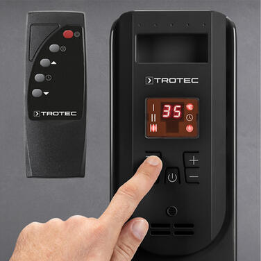 Обігрівач масляний Trotec TRH 25 E 2500W Black (1410000720)