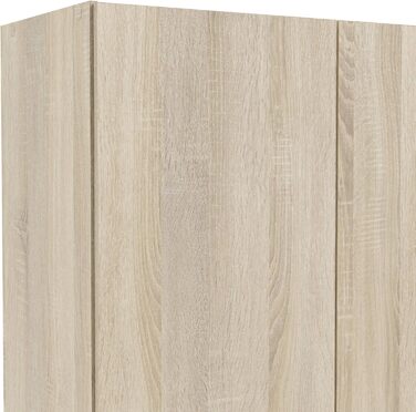 Шафа Dmora з двома дверима та однією шухлядою, кольору дуба, 79 x 35 x В171 см