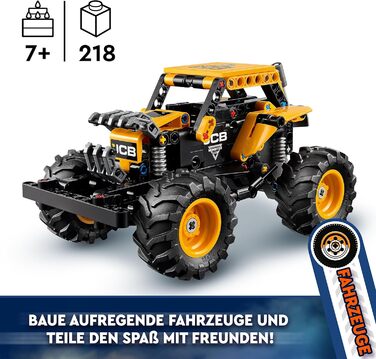 Набір для дітей вантажівка-монстр, конструктор для дітей, хлопчиків і дівчаток від 7 років, ідеї подарунків для шанувальників вант