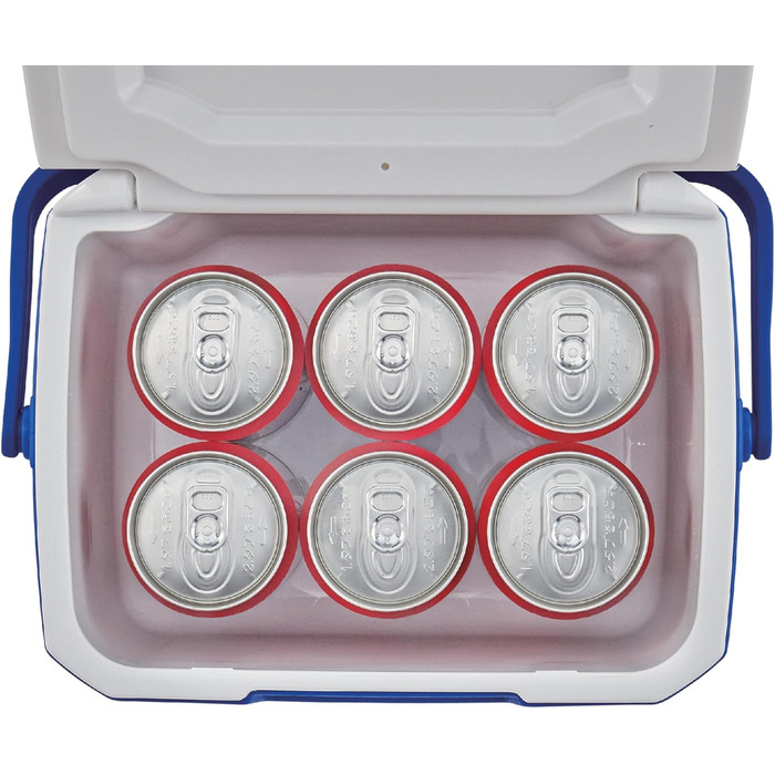 Охолоджувач Coleman Performance Великий пасивний високопродуктивний холодильник з ізоляцією з поліуретанової піни Зберігає холод протягом кількох днів Портативний охолоджувач Ідеально підходить для кемпінгу, пікніків або фестивалів