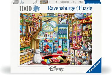 Пазл Ravensburger 12000527 - В магазині іграшок - Пазл на 1000 елементів для дорослих і дітей від 14 років, Disney Puzzle, Disney