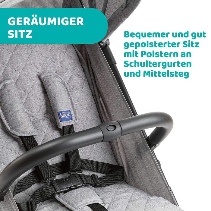 Моя коляска, яку можна тягнути як візок. Підходить для дітей від народження до 15 кг ваги. СВІТЛО-СІРИЙ