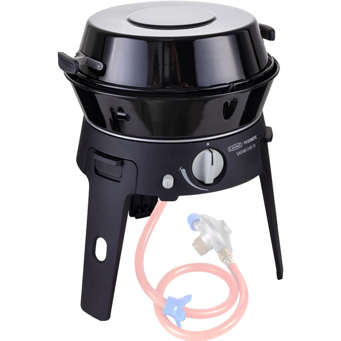 Портативний гриль - Керамічне покриття GreenGrill - Сумка для перенесення в комплекті - Для кемпінгу - Бар 50 м - Обов&39язкові речі для барбекю, 30 LP Deluxe -