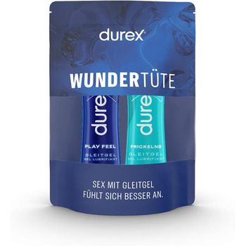 Водний гель-лубрикант Durex Mixpack для жінок і чоловіків, 2 x 50 мл