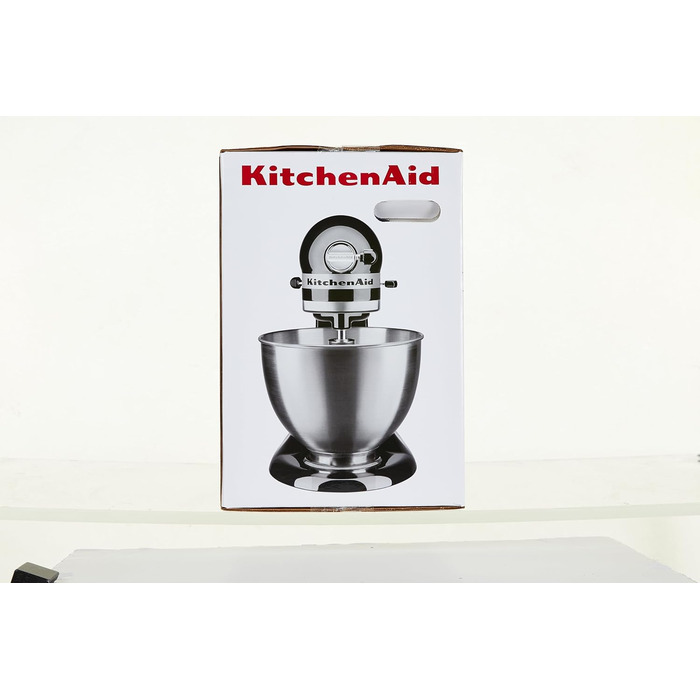 Кухонні комбайни KitchenAid CLASSIC 4.3 л з відкидною головкою двигуна, 4,3 л, чорний чорний одинарний