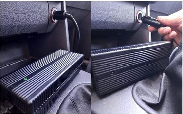 Автомобільний зарядний пристрій Enerpower DC-DC 12V-24V Li-Ion до 14.4V 4A XLR-3 для 12V LiFePo4, AGM акумуляторів для автофургонів, човнів, вантажівок тощо (Crocodile)