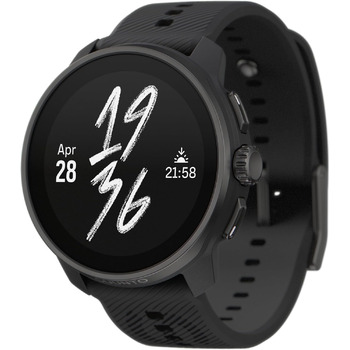 Біговий годинник SUUNTO Race S із сенсорним AMOLED-екраном, спортивним годинником з двочастотним GPS, керуванням заводною головкою та кнопками, відстеженням HRV та сну, планом тренувань на основі штучного інтелекту, безкоштовними офлайн-картами, водонепро