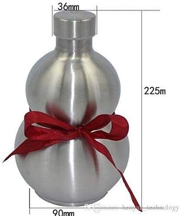 Пляшка з нержавіючої сталі з коричневим ремінцем, 1,8 л