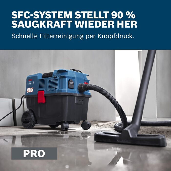 Універсальний пилосос Bosch PRO GAS 12-25 LS