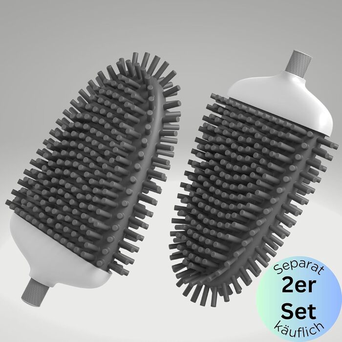 Силіконова щітка для туалету з плоскою та гнучкою головкою - Силіконова щітка для туалету зі швидковисихаючим тримачем - Сучасна щ