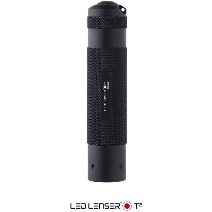 Тактичний світлодіодний ліхтар Ledlenser T, 240 люмен, радіус дії 180 м, міцний металевий корпус, живлення від батарейок 3xAAA, вкл., полювання, риболовля, відкритий, чорний