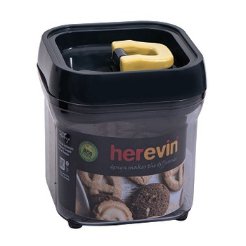 Контейнер Herevin Black and Yelow 0.7 л (161201-582) (6989304)