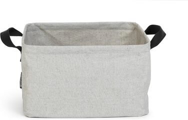 Складний кошик для білизни - Багатофункціональний ящик для зберігання паперу та іграшок - Велика ємність - Для вологого та сухого прання - Водонепроникне покриття - Органайзер - Сірий - 35 л, 30 x 20 x 10 см