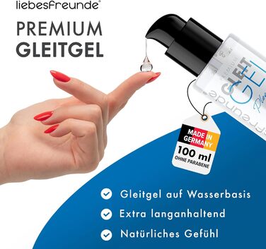 Лубрикант на водній основі Liebesfreunde Pleasure, 100 мл