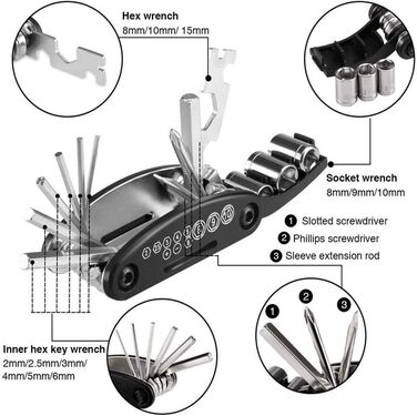 Сумка для сідла Aspiree (З ремкомплектом), 1,2 л (150 x 75 x 105 мм)