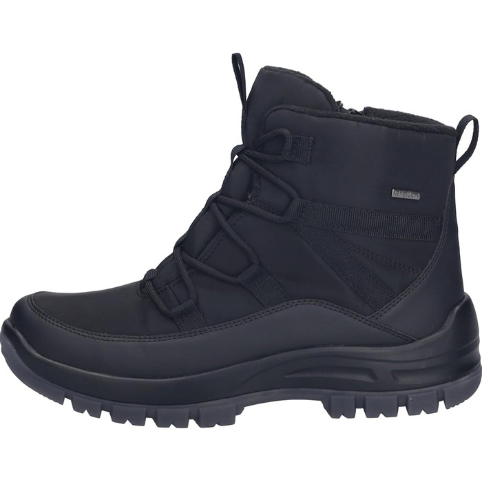 Чоловічі класичні ботильйони Josef Seibel Alaska, розмір 52, ширина G (звичайна), знімна устілка, водонепроникні, розмір 45 EU, чорні