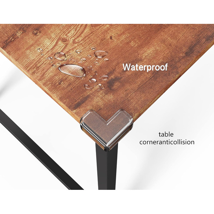 Письмовий стіл HOMIDEC, комп'ютерний стіл для ПК з ящиками і підставкою для навушників, офісний стіл дерев'яний офісний стіл для о