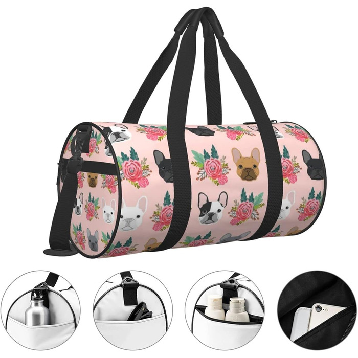 Дорожня сумка Милий песик, спортивна сумка для чоловіків та жінок, сумка-мішок для пляжу та спорту