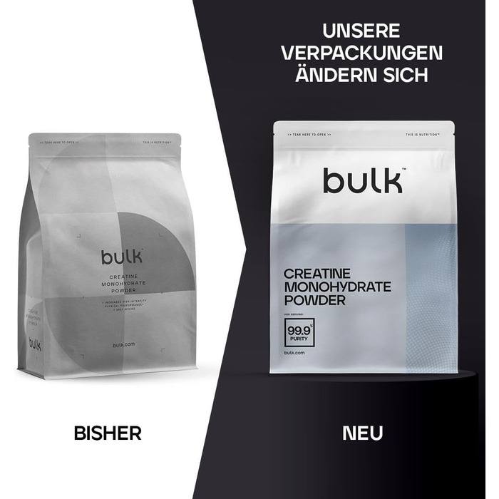 Порошок креатину моногідрату Bulk – 1 кг, 294 порції