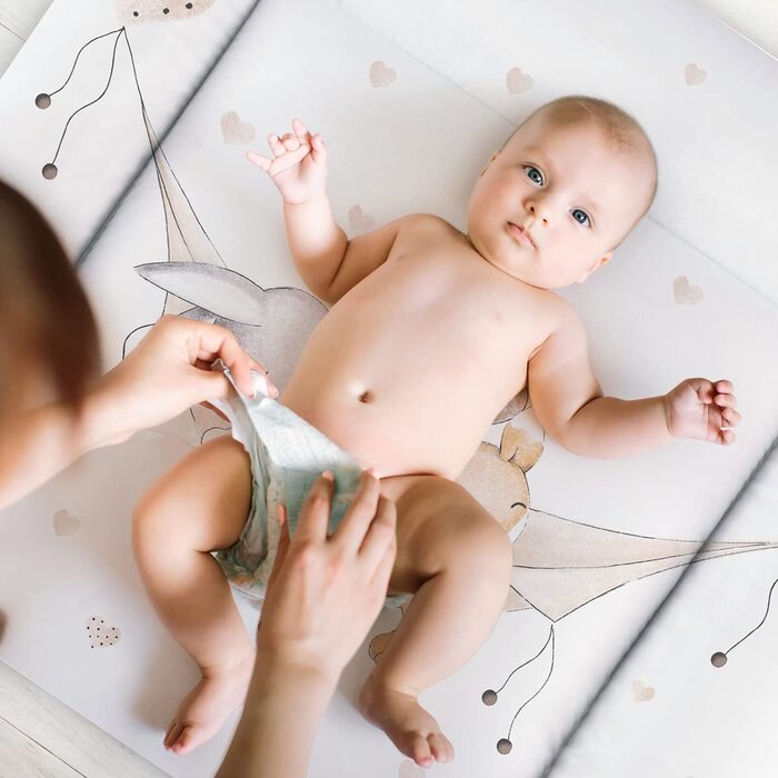 Пеленальний килимок Julius Zllner Softy 65x75 см - пеленальний килимок - водонепроникний і витирається - зроблено в Німеччині - Oe