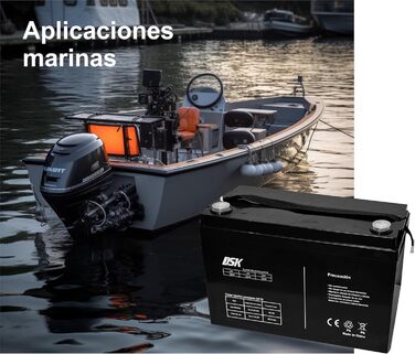 Акумуляторна батарея DSK 12V 9Ah Універсальний адаптер F1/F2 в комплекті Розміри 1565x100 мм Для ДБЖ, сигналізацій та електромобілів